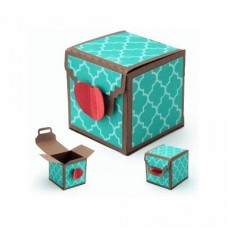 3d heart lock box