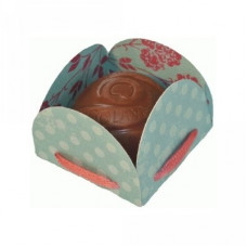 petal treat holder with ribbon holes