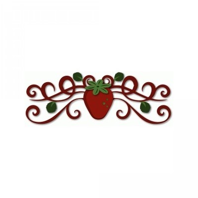strawberry border
