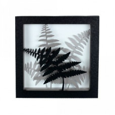 3d five fern shadow box