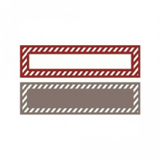 striped label