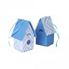 3d embellished scalloped birdhouse