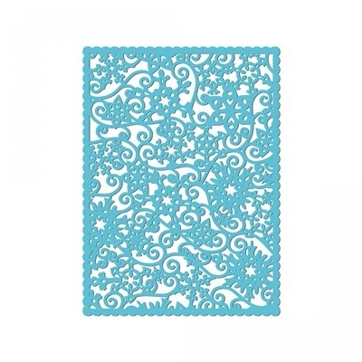 snowflake holey cardstock