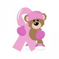 fight breast cancer bear with ribbon fight breast cancer bear with ribbon