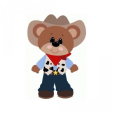 cowboy bear halloween costume