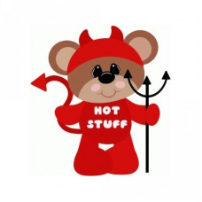 devil bear halloween costume