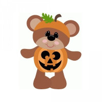 pumpkin bear halloween costume