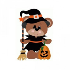 witch bear halloween costume