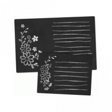 chalkboard set - floral journaling