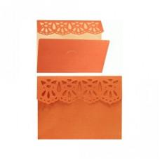 card a2 lace edge with flap