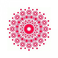vinyl sunburst or decoration