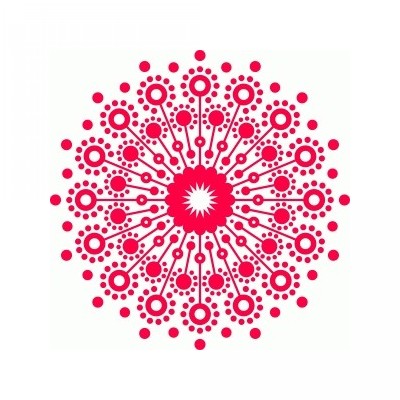 vinyl sunburst or decoration