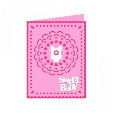 a2 sweet baby girl card