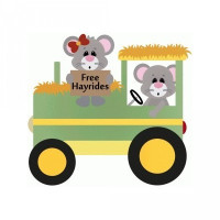 free hayrides mouse tractor farm