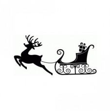 reindeer & sleigh