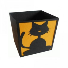 black cat candy box