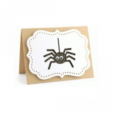 a2 halloween spider pop dot card