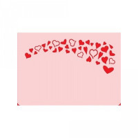 heart spray card heart spray card