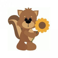 squirrel holding sunflower autumn squirrel holding sunflower autumn