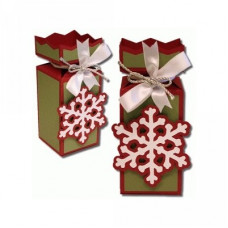 3d decorative snowflake box