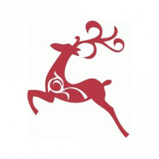 flying reindeer - perfect flourish