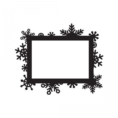 snowflake frame