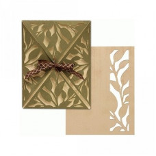 a2 card wrap set: leafy