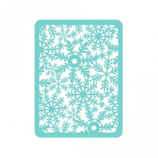 6 x 8 snowflake overlay