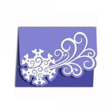 snowflake swoosh card