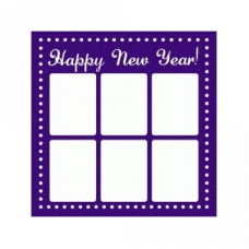 new year photo frame