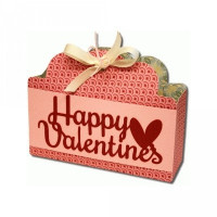 3d valentine scallop treat bag 3d valentine scallop treat bag