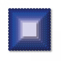 scallop square nested shapes scallop square nested shapes