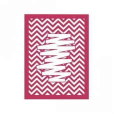 banner zigzag