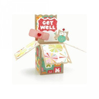 a2 box card: get well soon a2 box card: get well soon