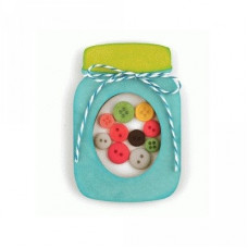 3d shaker embellishment: mason jar