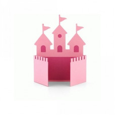 a2 princess castle shaped card