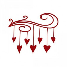 hanging hearts