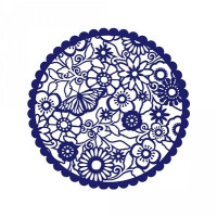 butterfly lace circle butterfly lace circle
