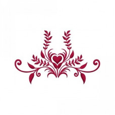 country heart border