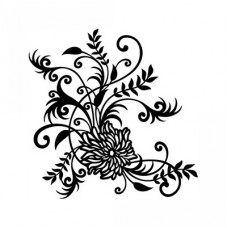 1 piece fancy flourishes mum