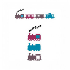 choo choo train 4 carriages set