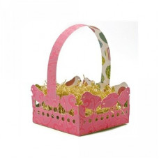 basket easter chicks