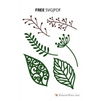  Leaves templates