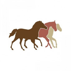 three horses