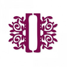 leafy flourish bookends squared
