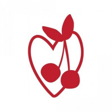 dear lizzy heart cherry