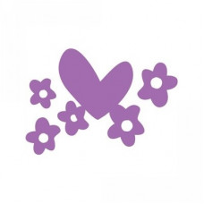 dear lizzy heart flowers