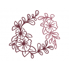 Flowers wreath