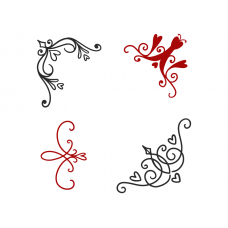 flourish corner/frame