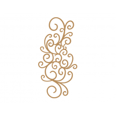 Gold flourish